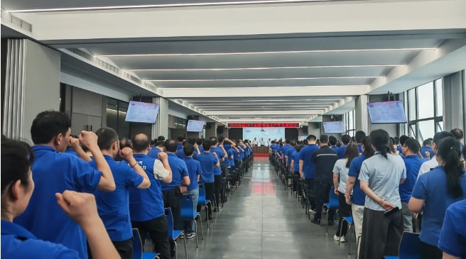 2025年6月 筑牢清静防地 共建协调企业——AG8亚洲国际游戏集团电气集团2025年清静生产月活动启动仪式盛大举行